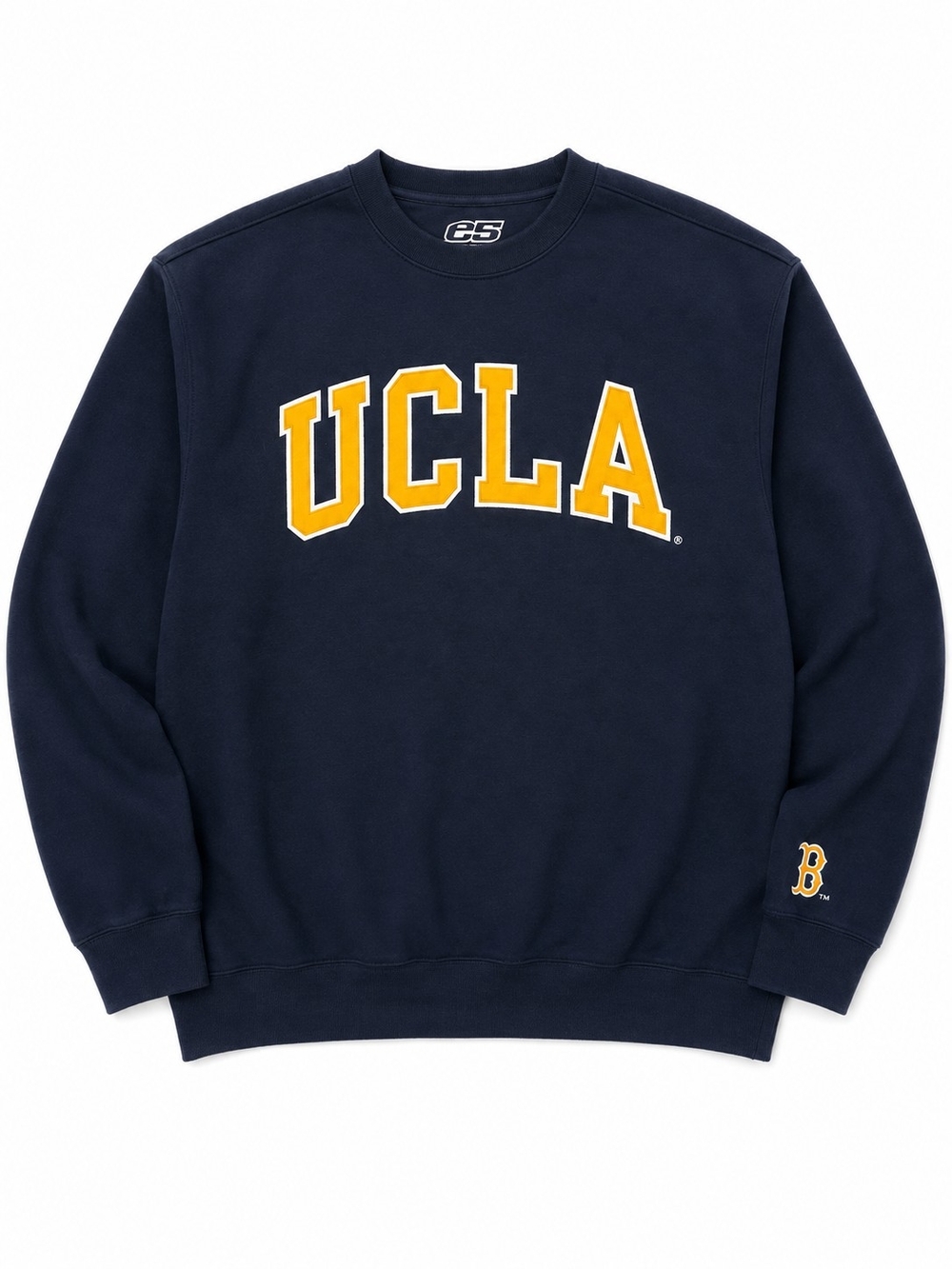 UCLA x Boston Red Sox Colab Navy Crewneck Sweatshirt Size XL